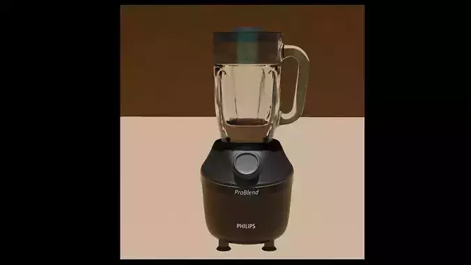 Blender Pro Philips Low-poly 3D model