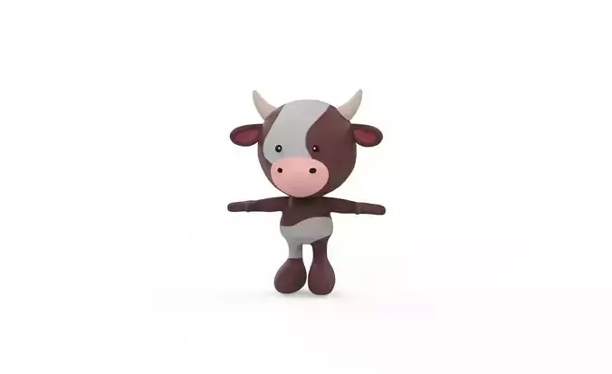 Character003 Cow Animal