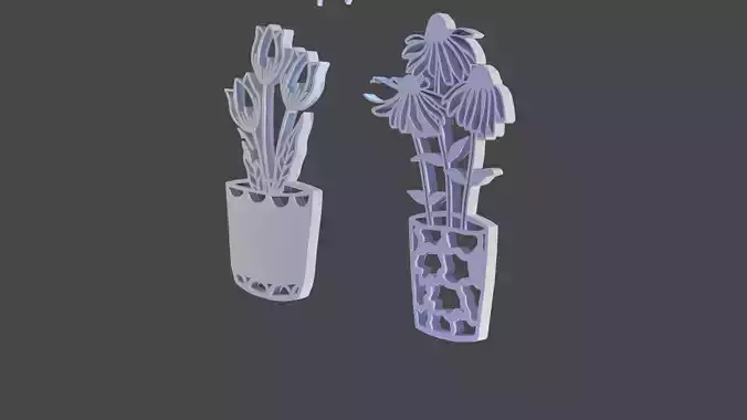 pakc macetas decoracion pared