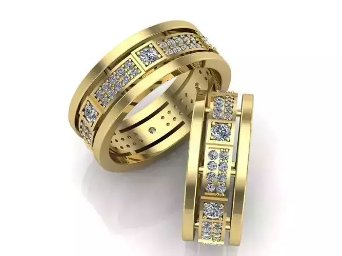 wedding ring 2 pieces