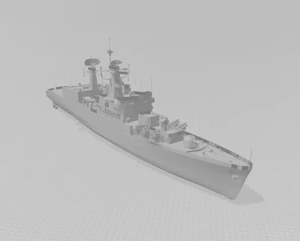 Indian Navy 3D print model_0