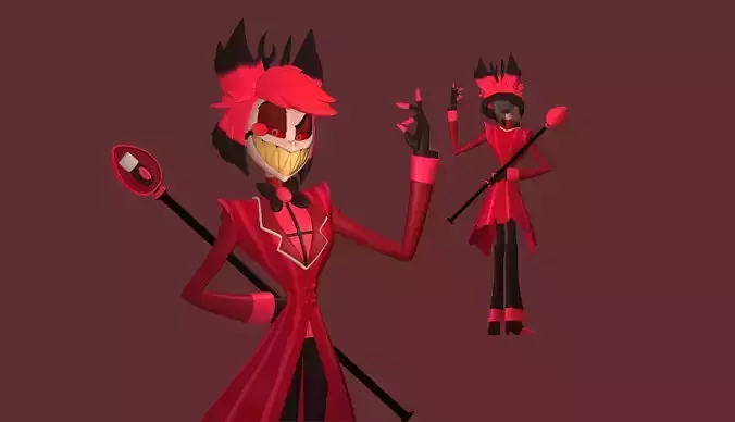 Alastor Hazbin Hotel 3D print model