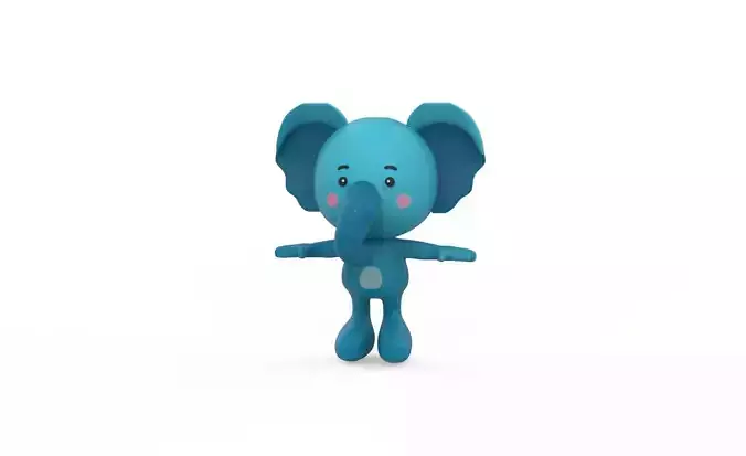 Character005 Elephant Animal