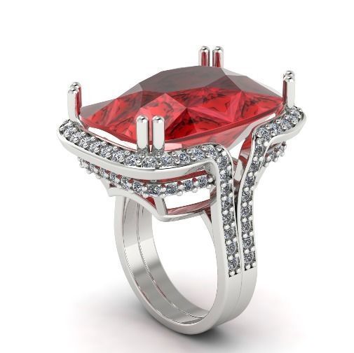 Ring N01769 3D print model_1