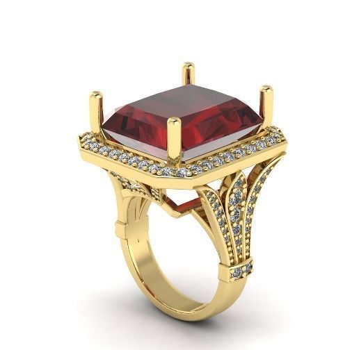 Ring N01765 3D print model_1