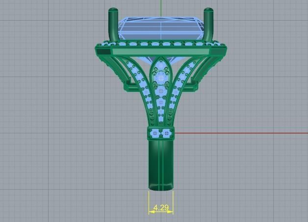 Ring N01765 3D print model_6