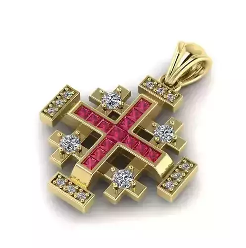 Pendant cross N01749