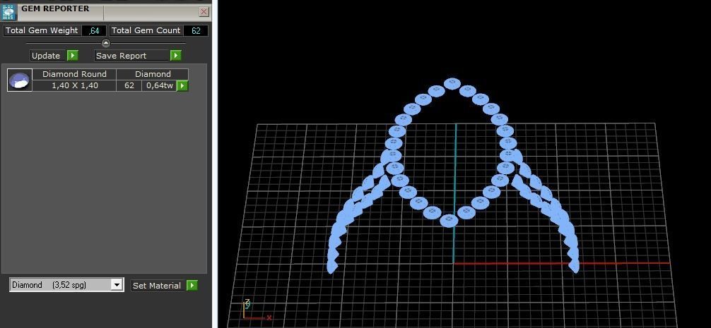 Ring N01743 3D print model_9