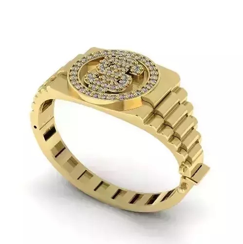 Bracelet with dollar sign N01739