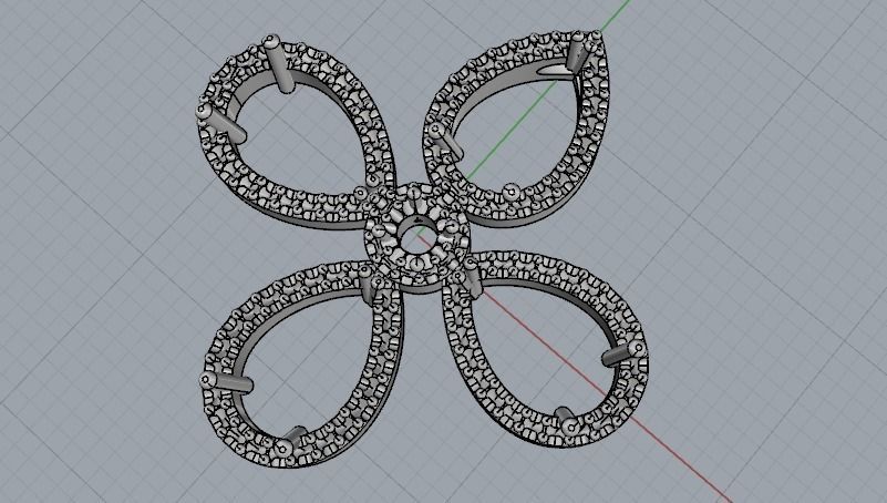 Pendant N01735 3D print model_2