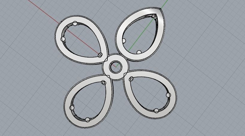 Pendant N01735 3D print model_4