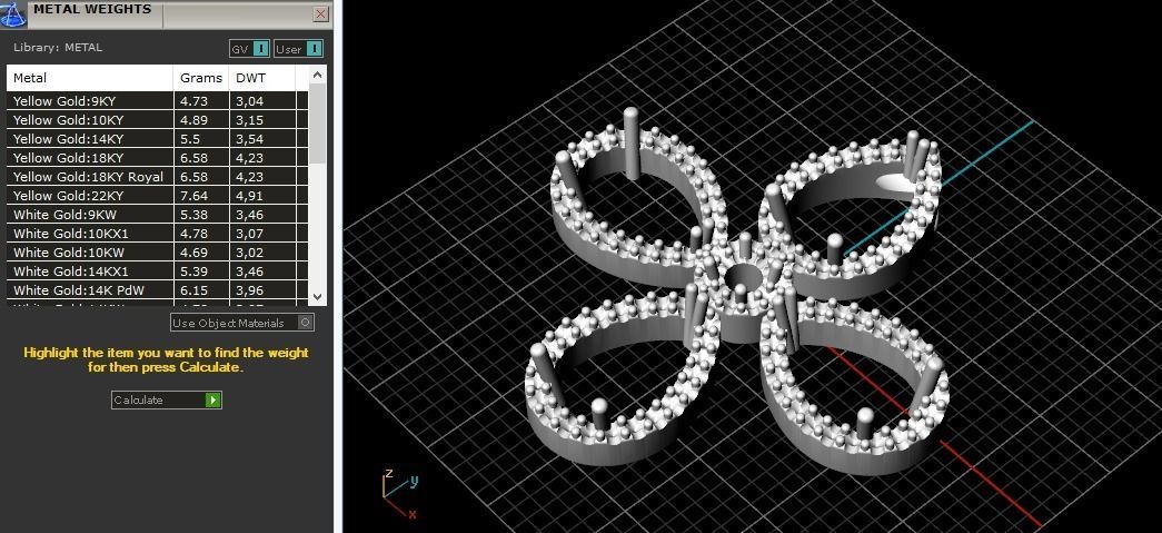 Pendant N01735 3D print model_8
