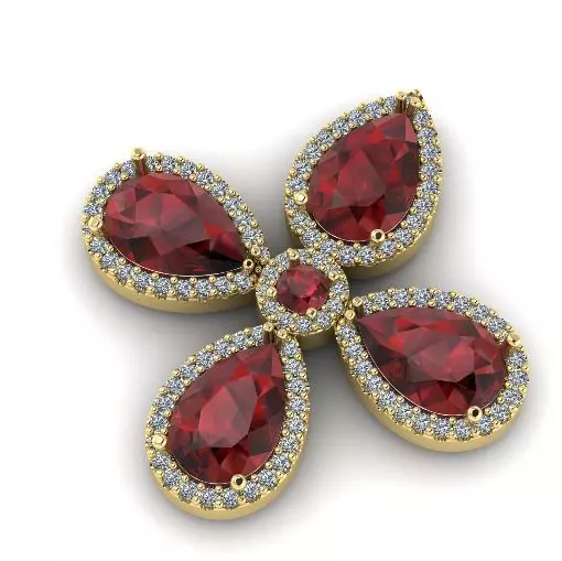 Pendant N01735 3D print model_0