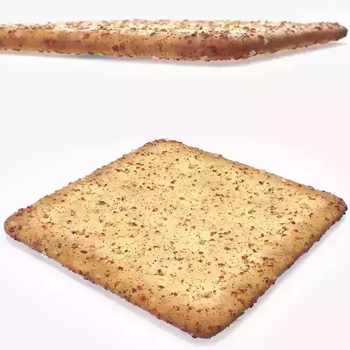 Cracker With Spicy Seasoning