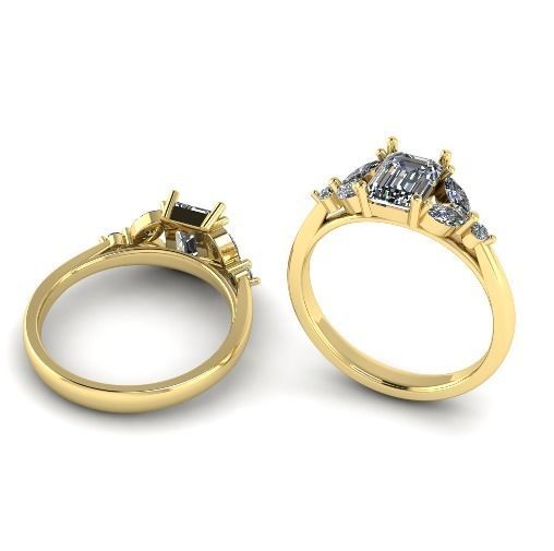 Ring N01728 3D print model_1