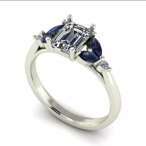 Ring N01728 3D print model_0