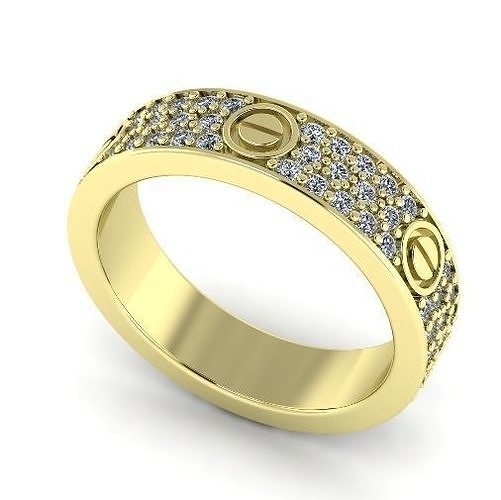 Ring Wedding Band 16mm N012079 3D print model