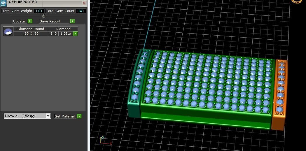 Lock N012076 3D print model_8
