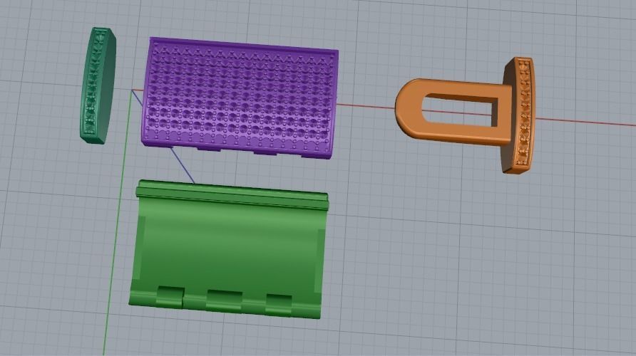 Lock N012076 3D print model_4