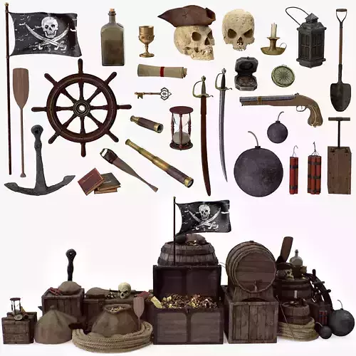 Pirate Secret Stash mega pack