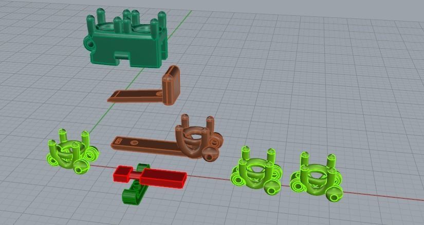 Bracelet tenis N012056 3D print model_2