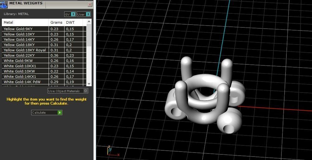 Bracelet tenis N012056 3D print model_9