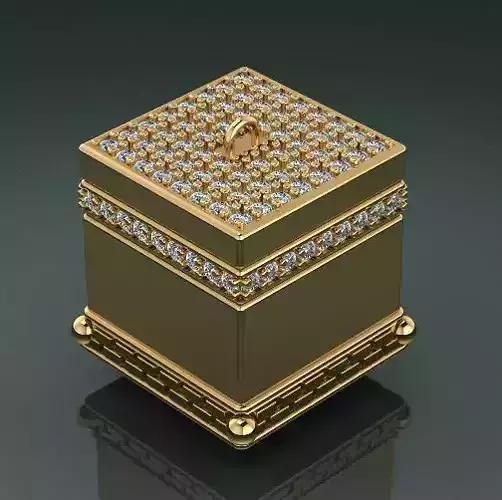 Pendant in the shape of a cube N012051