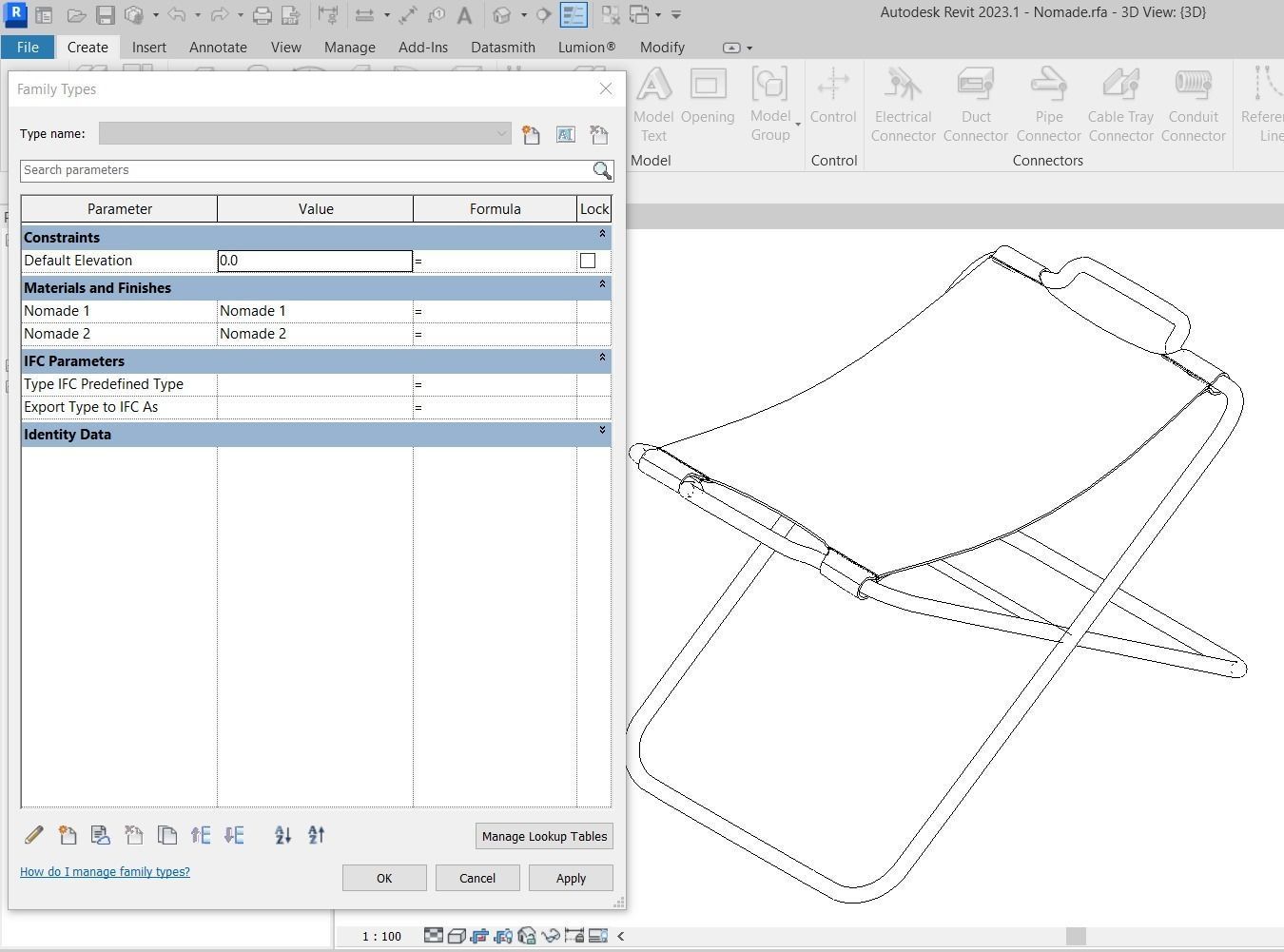 Nomade Bench by Artefacto 3D model_4