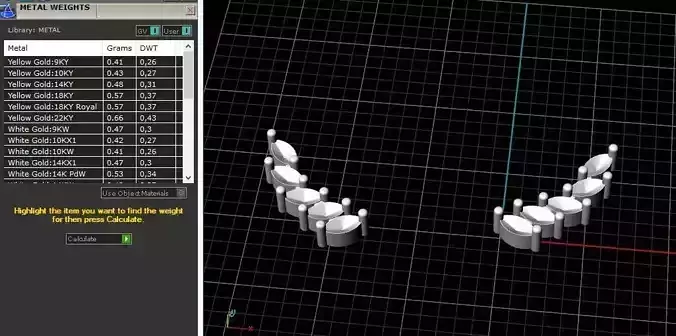 Set Puset Earrings N012045