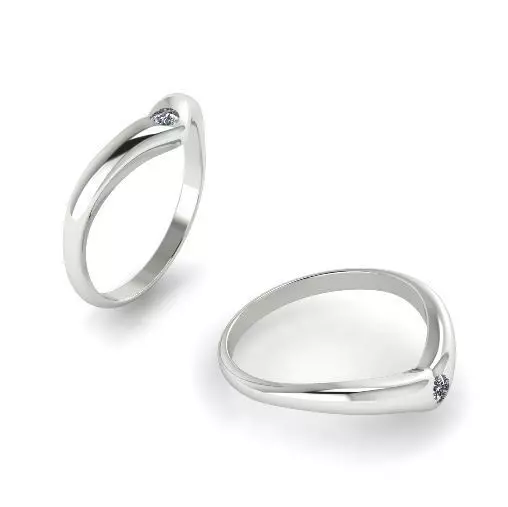 Arrow ring N012121 3D print model_0