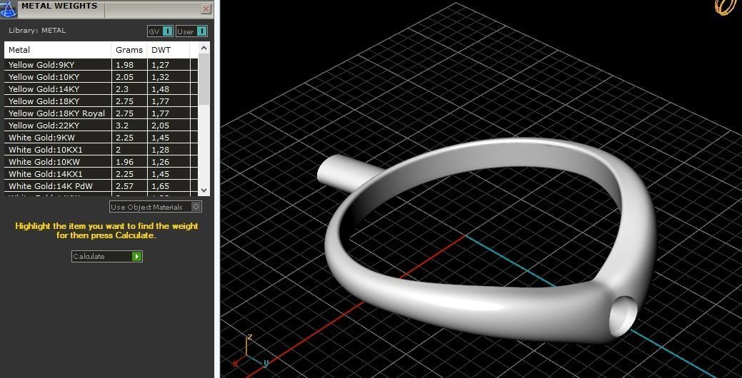 Arrow ring N012121 3D print model_8