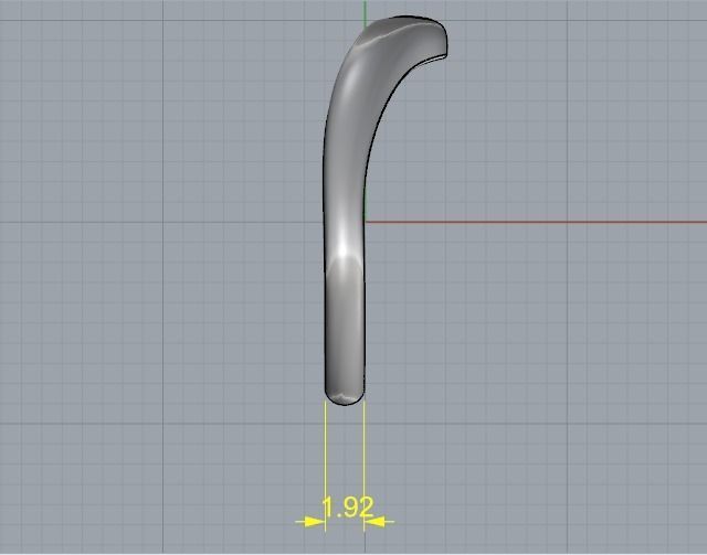 Arrow ring N012121 3D print model_7