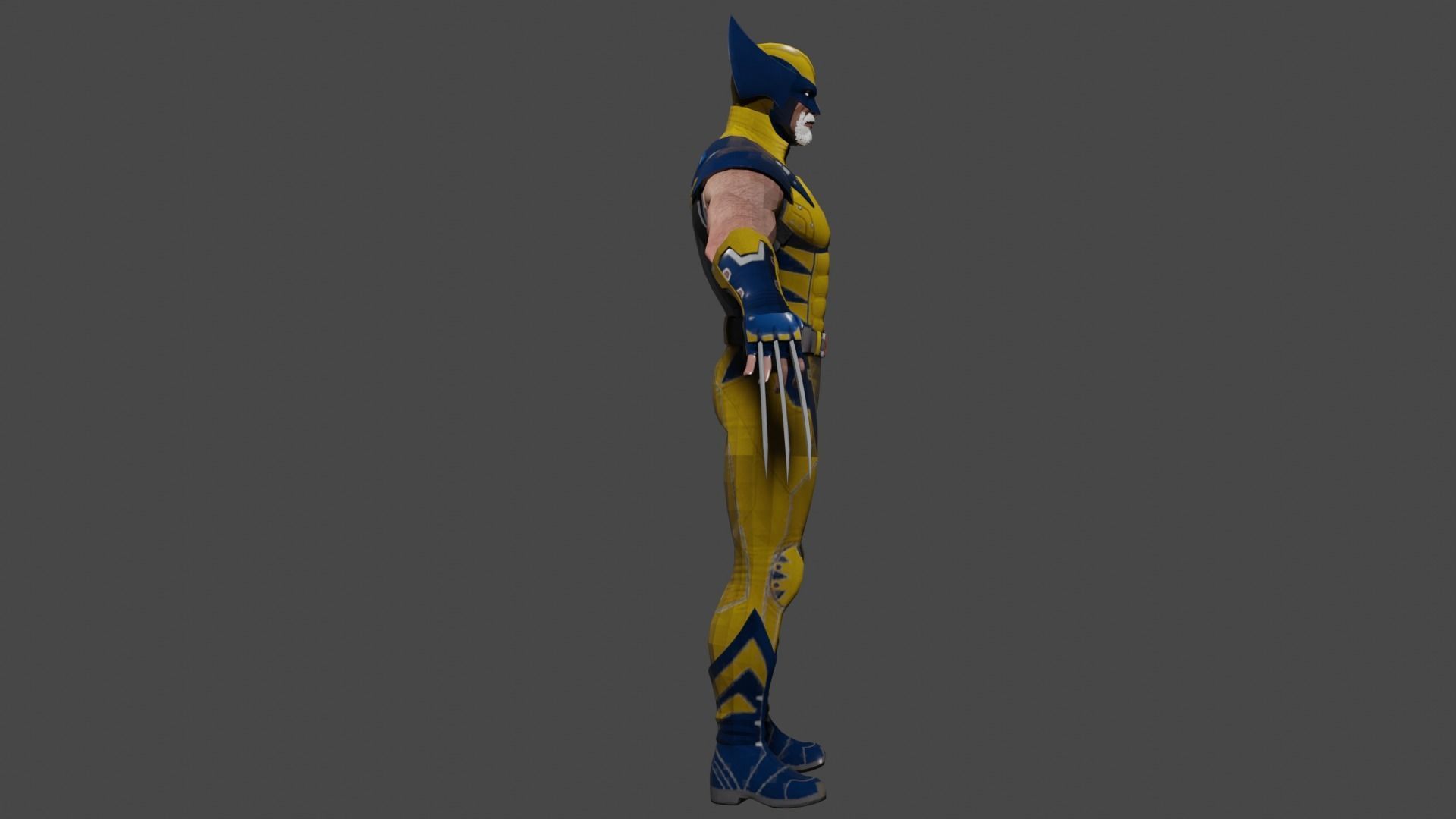Wolverine 3d Model 3D model_4