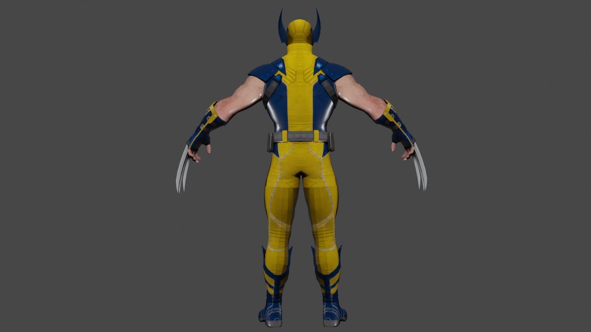 Wolverine 3d Model 3D model_6