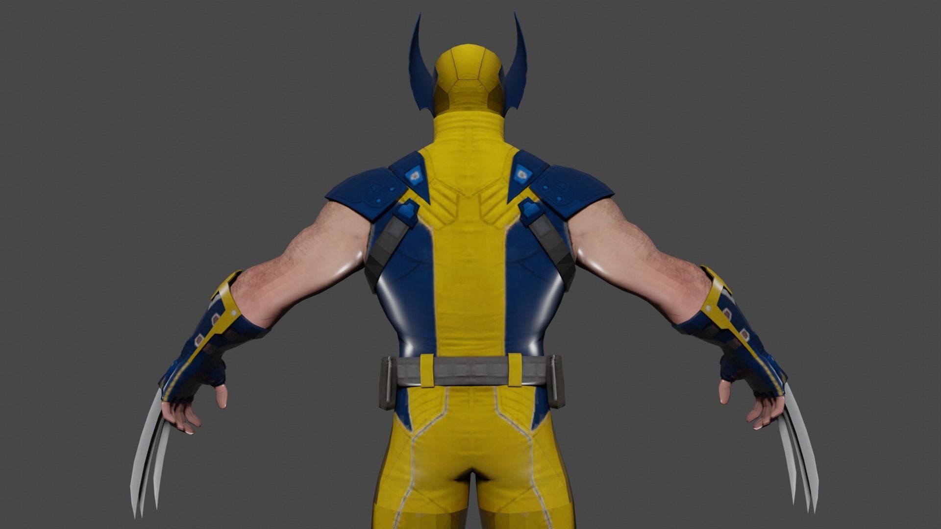 Wolverine 3d Model 3D model_5