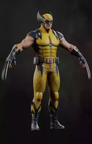 Wolverine 3d Model 3D model