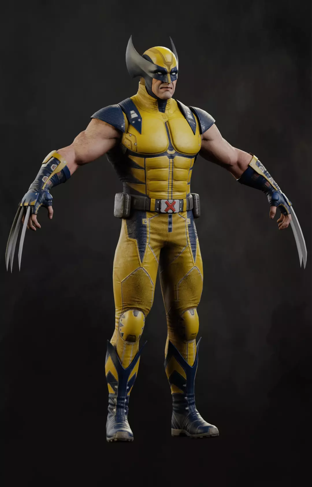 Wolverine 3d Model 3D model_0