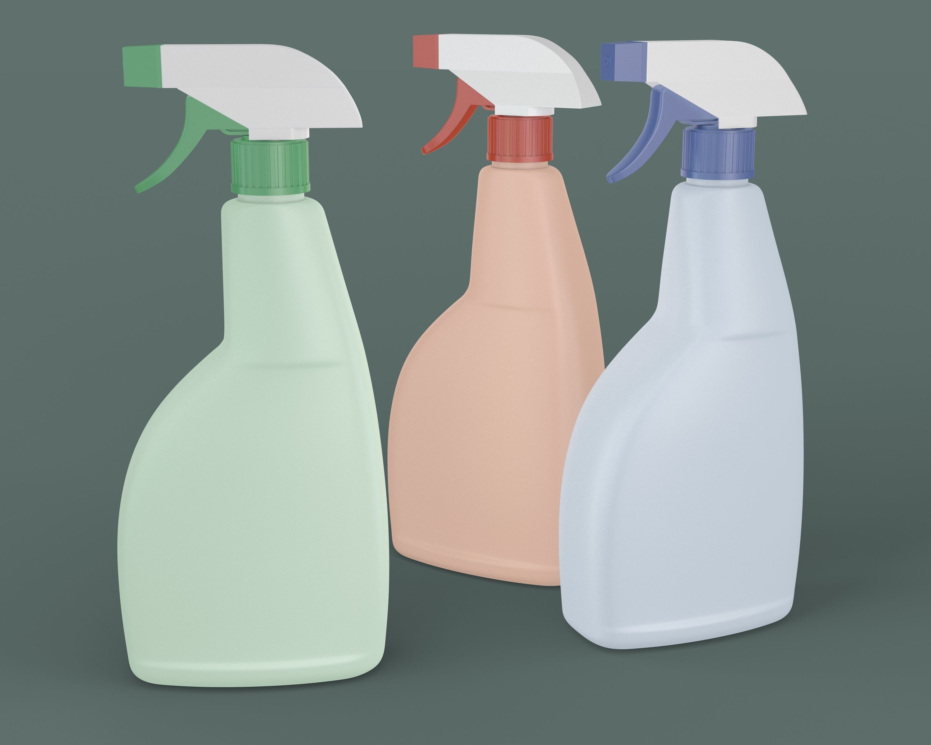 Spray Bottle 3D model_3