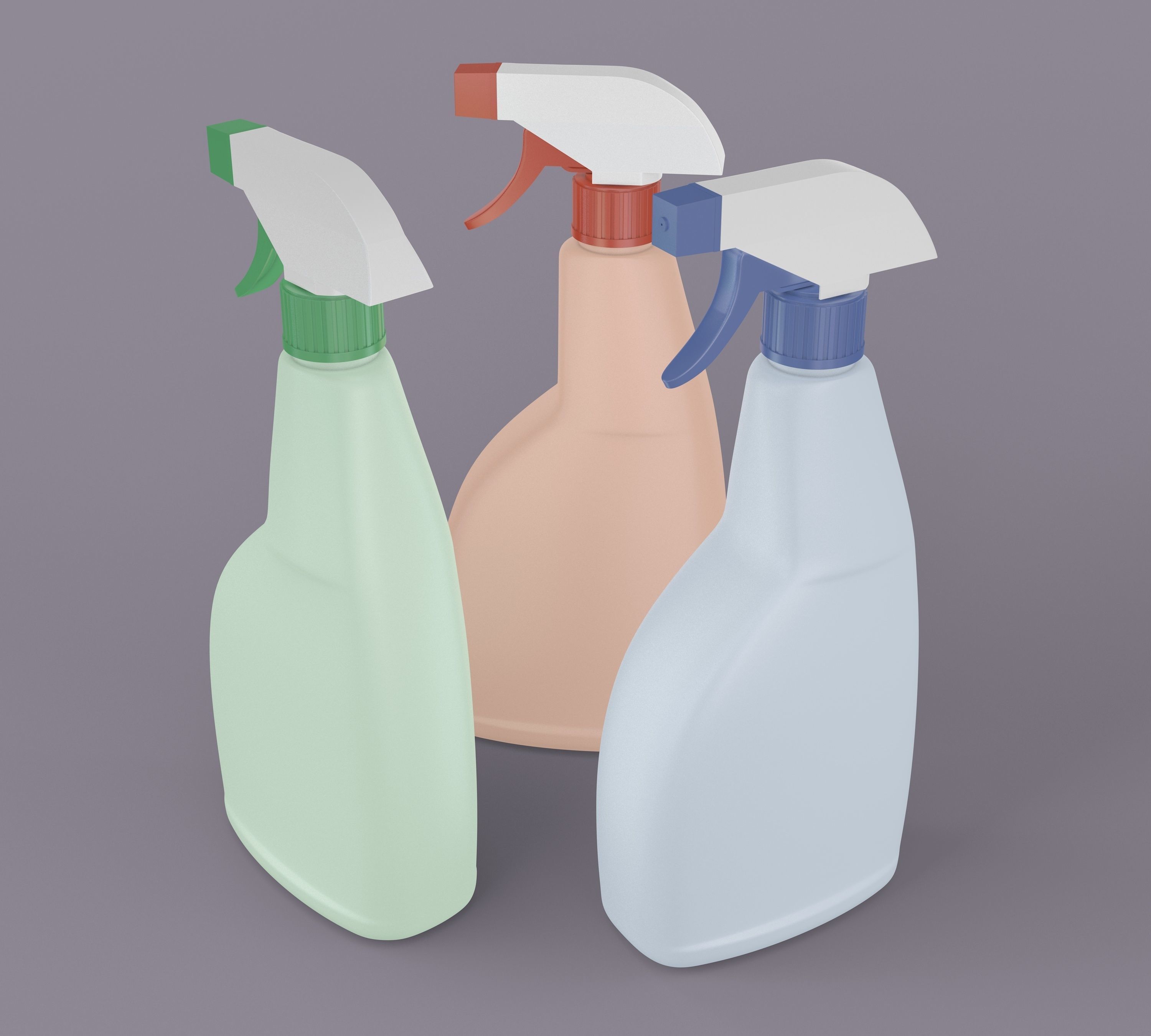 Spray Bottle 3D model_4