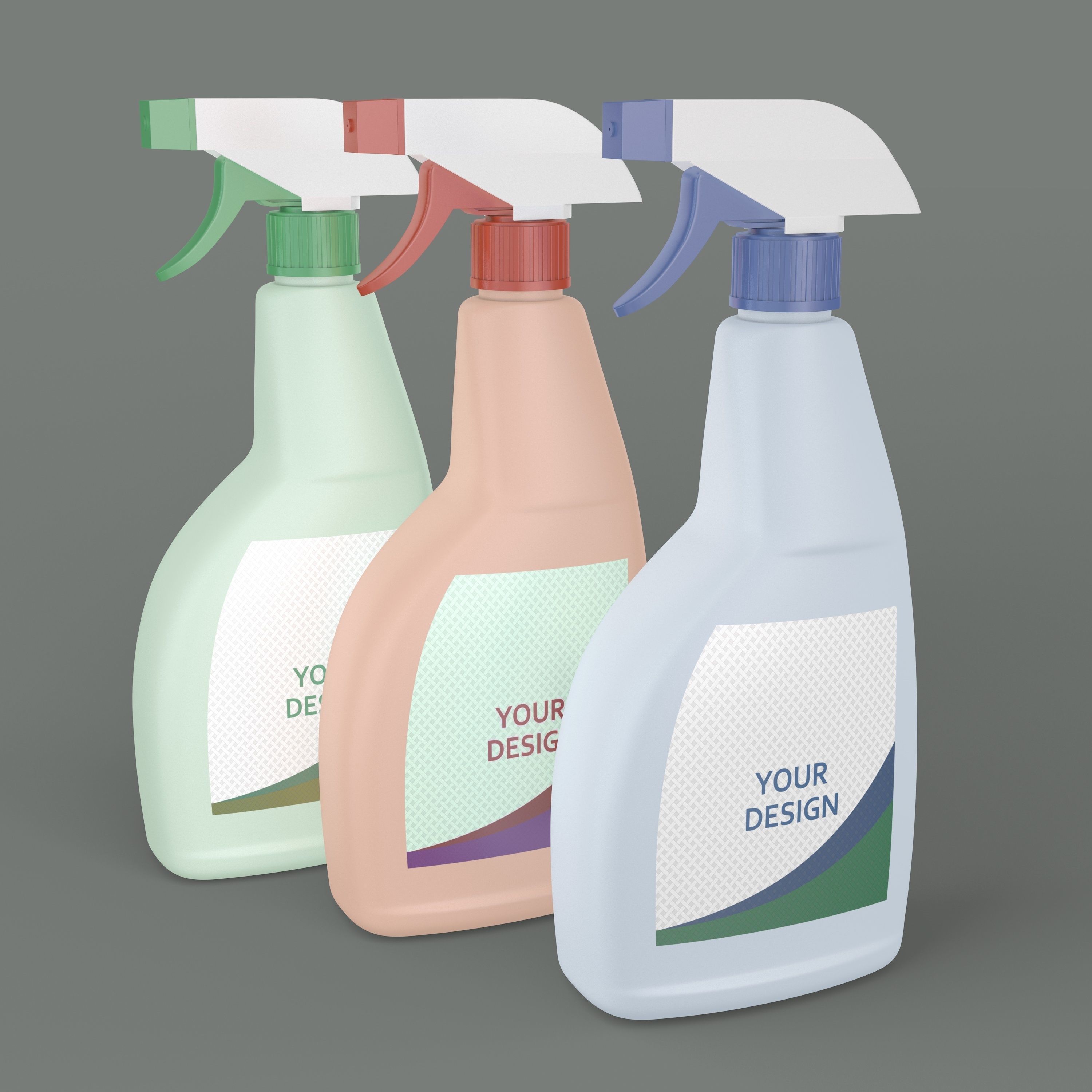 Spray Bottle 3D model_2