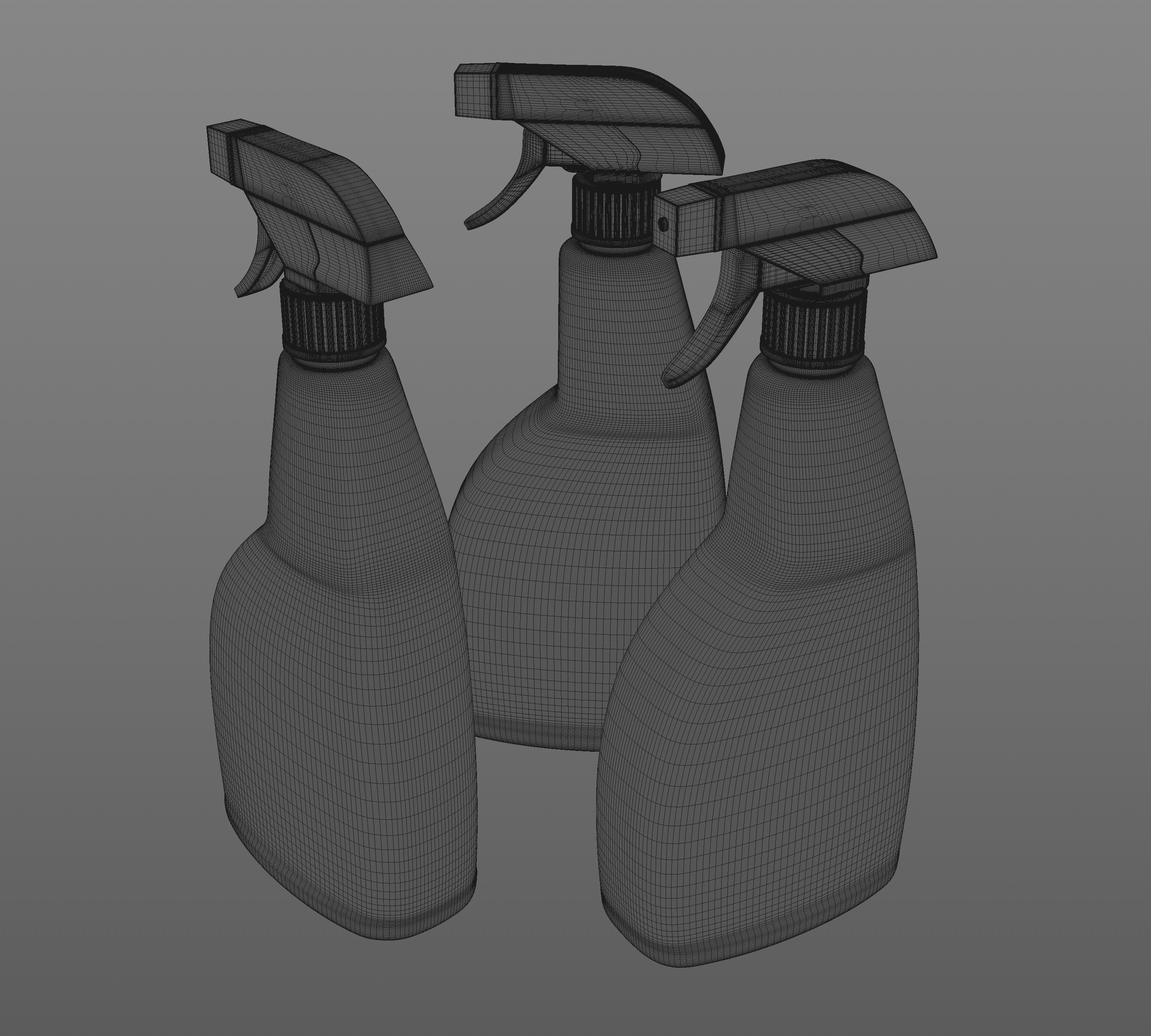 Spray Bottle 3D model_6
