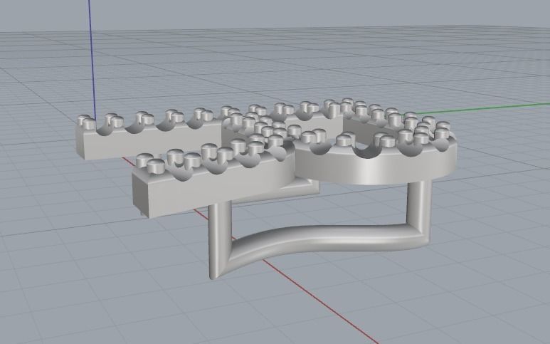 Letter R N012111 3D print model_3