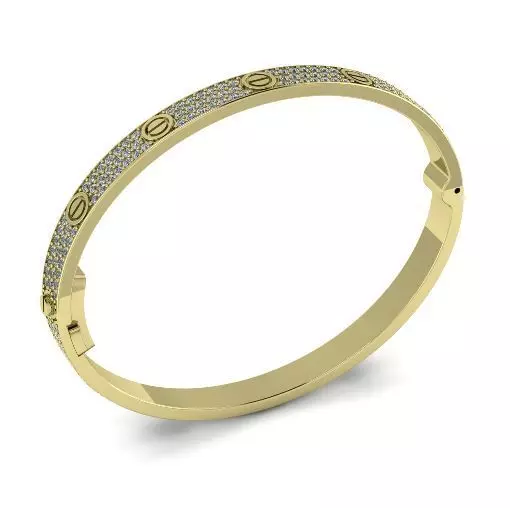 Regular bracelet Size21 N012107 3D print model_0