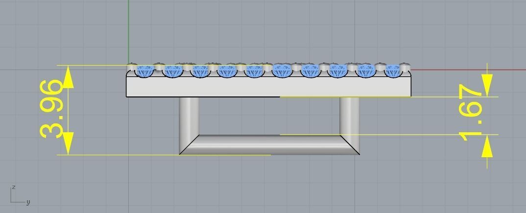 Letter N N012106 3D print model_6