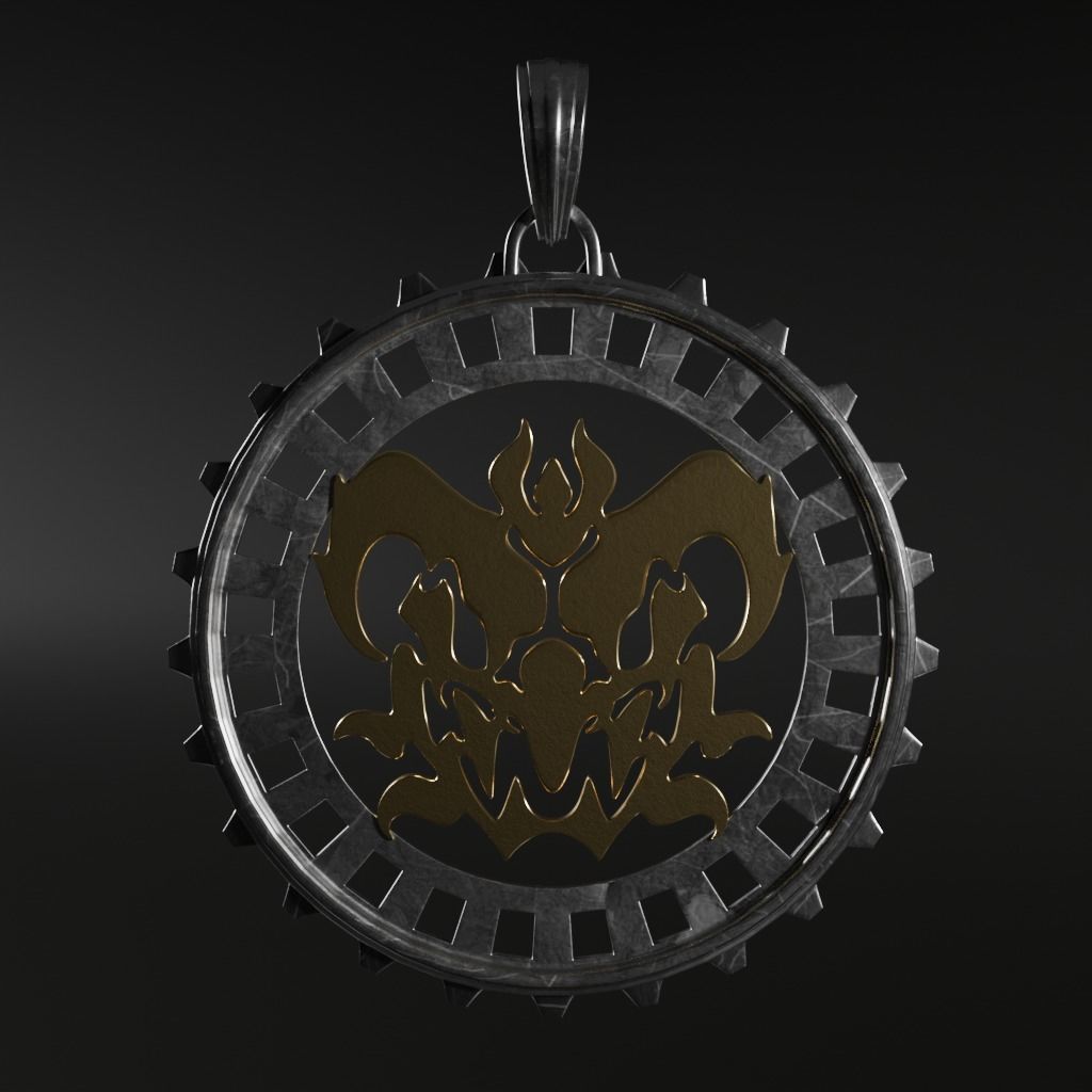 Talisman symbol - 3D printable model 3D print model_7
