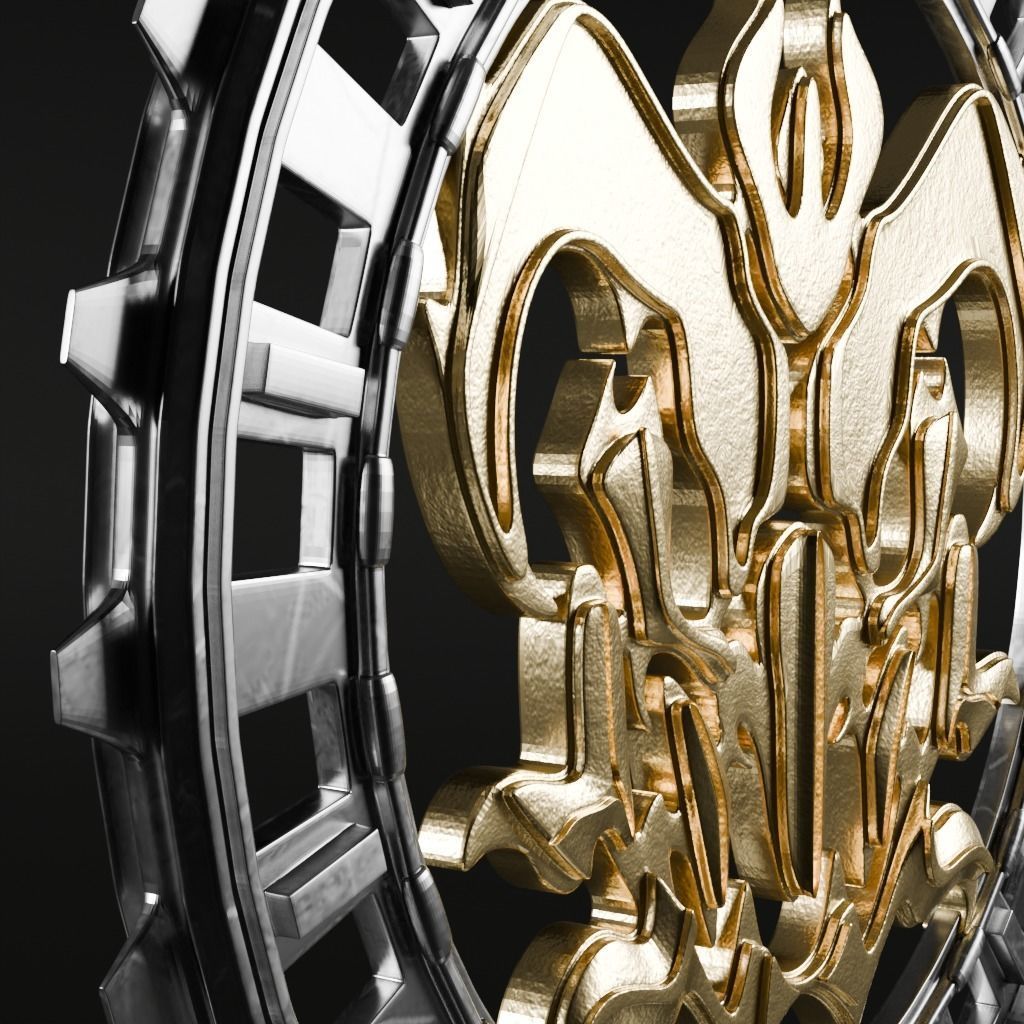 Talisman symbol - 3D printable model 3D print model_12