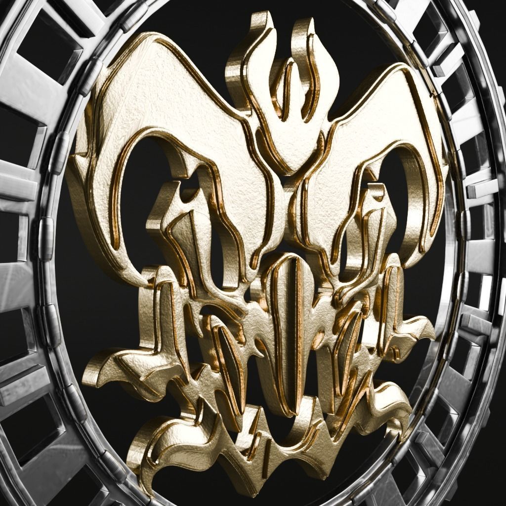 Talisman symbol - 3D printable model 3D print model_11