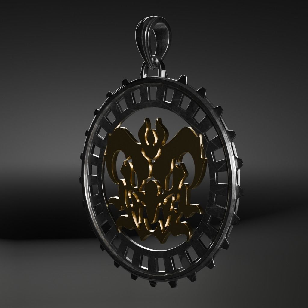 Talisman symbol - 3D printable model 3D print model_8