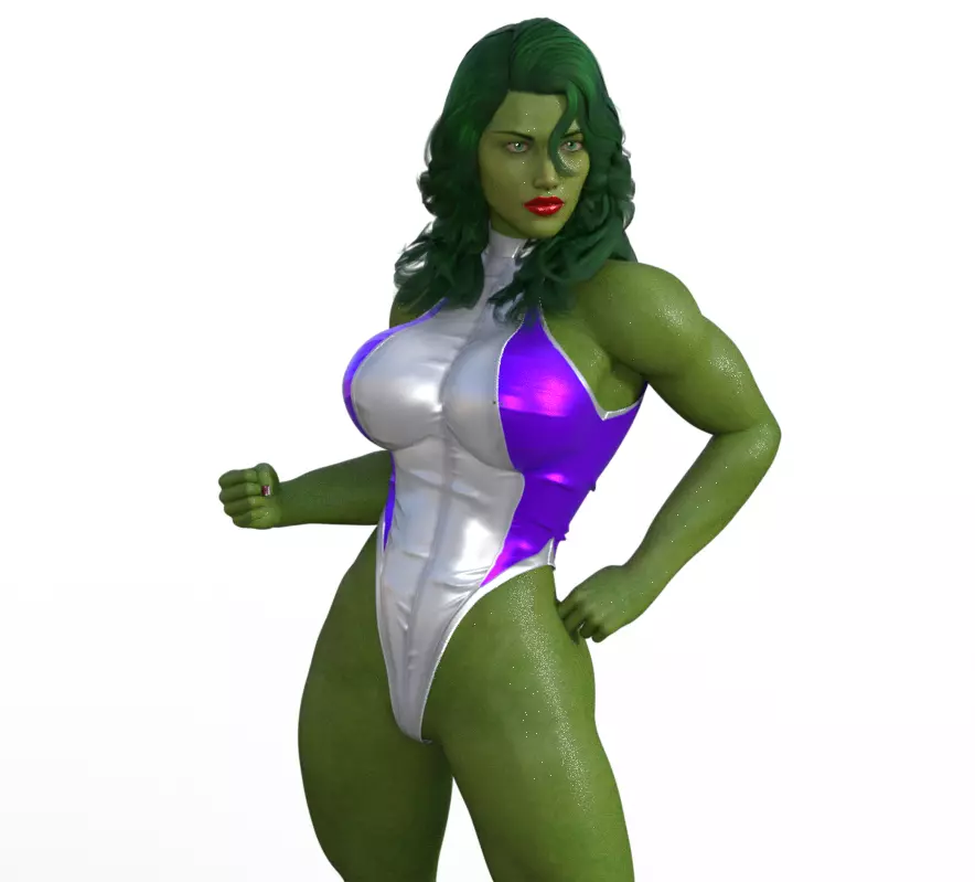 shehulk stand 3D print model