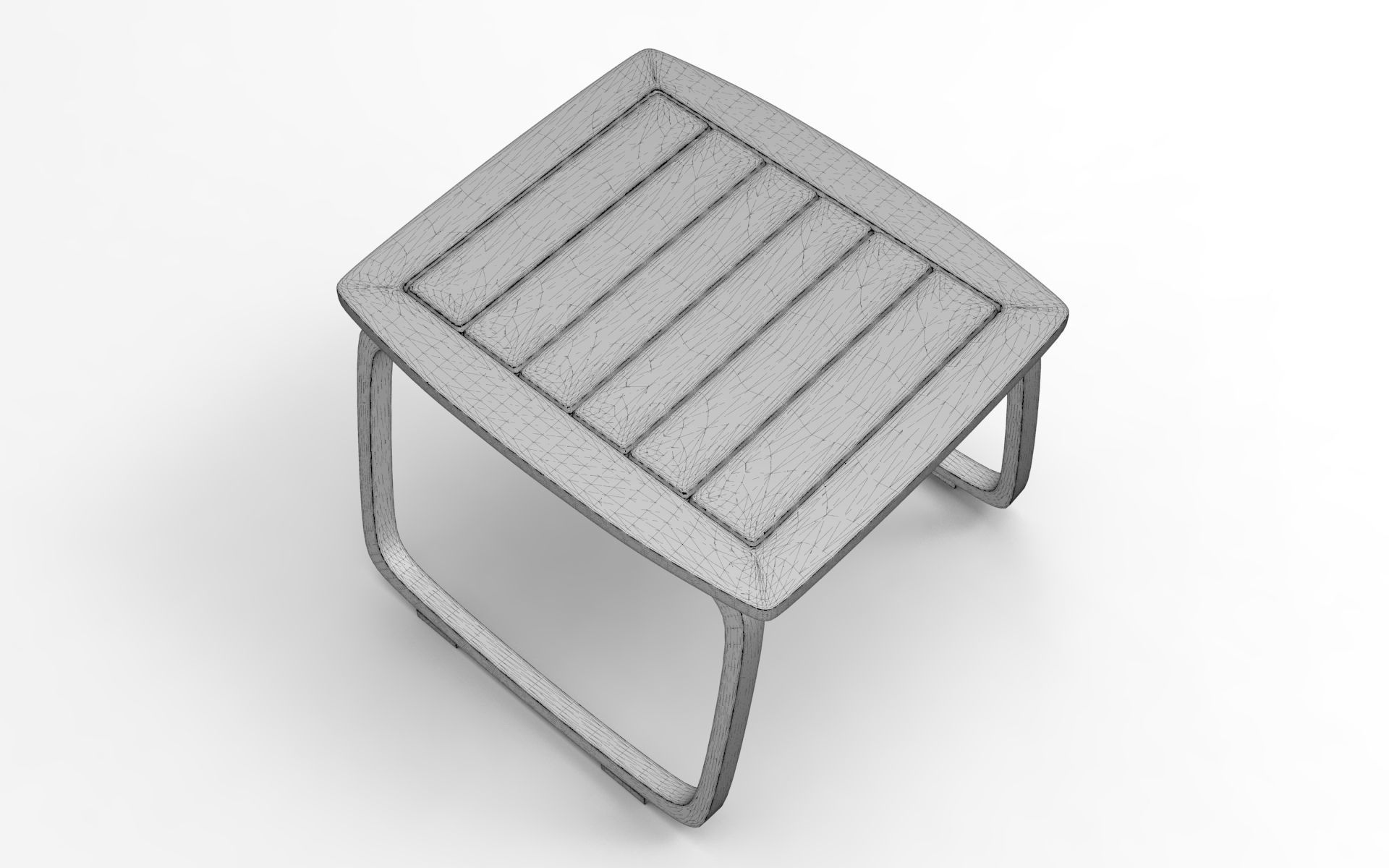 Nutr Side Table Low-poly 3D model_6